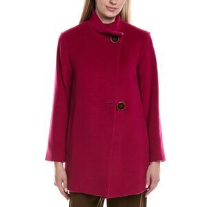 Fleurette Womens  Wool-Blend Coat, Pink